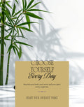 Choose Yourself Every Day Zen Wellness Wall Art