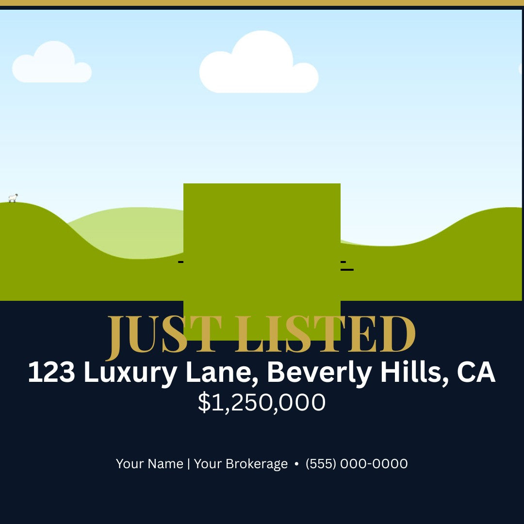 Real Estate Agent Instagram Templates - 20 Canva Posts