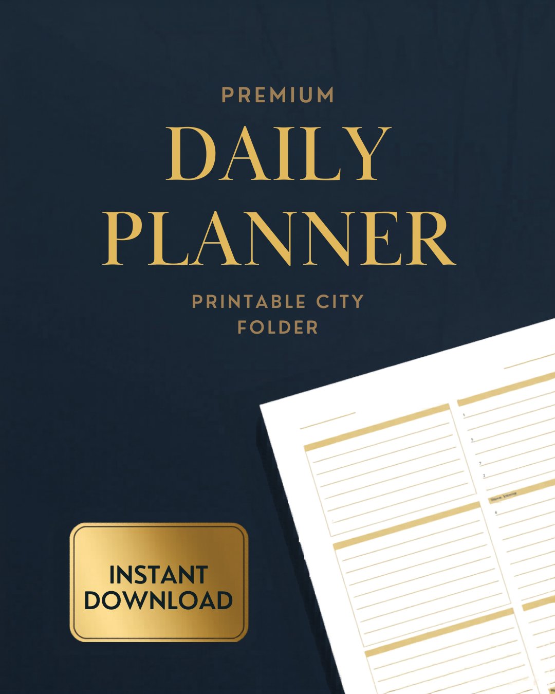 Executive Daily Planner