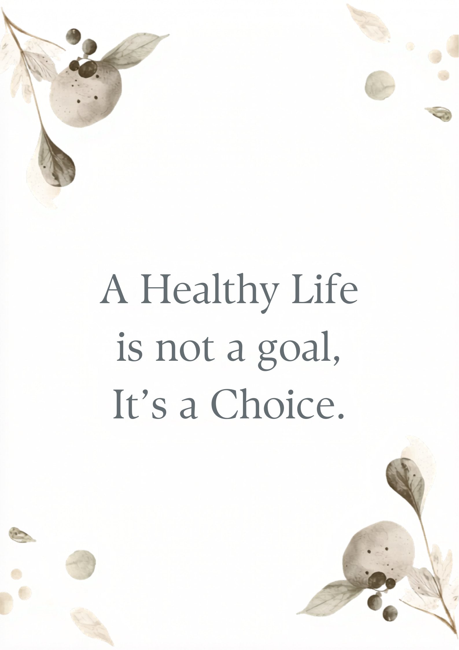 Healthy Goal Zen Wellness Wall Art